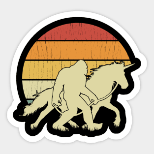 BIgfoot Unicorn Sticker
